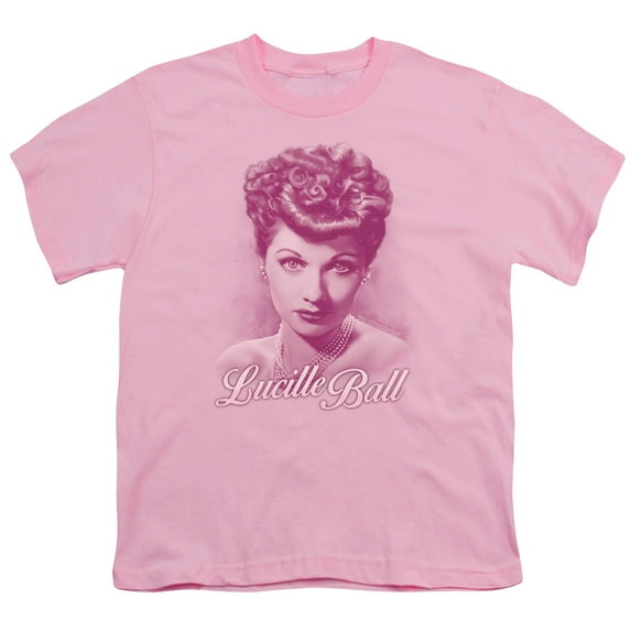 Lucille Ball PearlS/S S Youth 18/1 T-Shirt Pink
