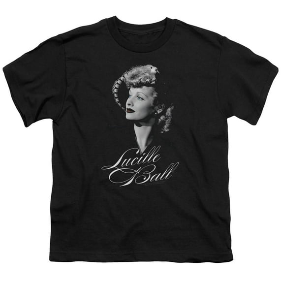 Lucille Ball Pretty Gaze S/S Youth 18/1 T-Shirt Black