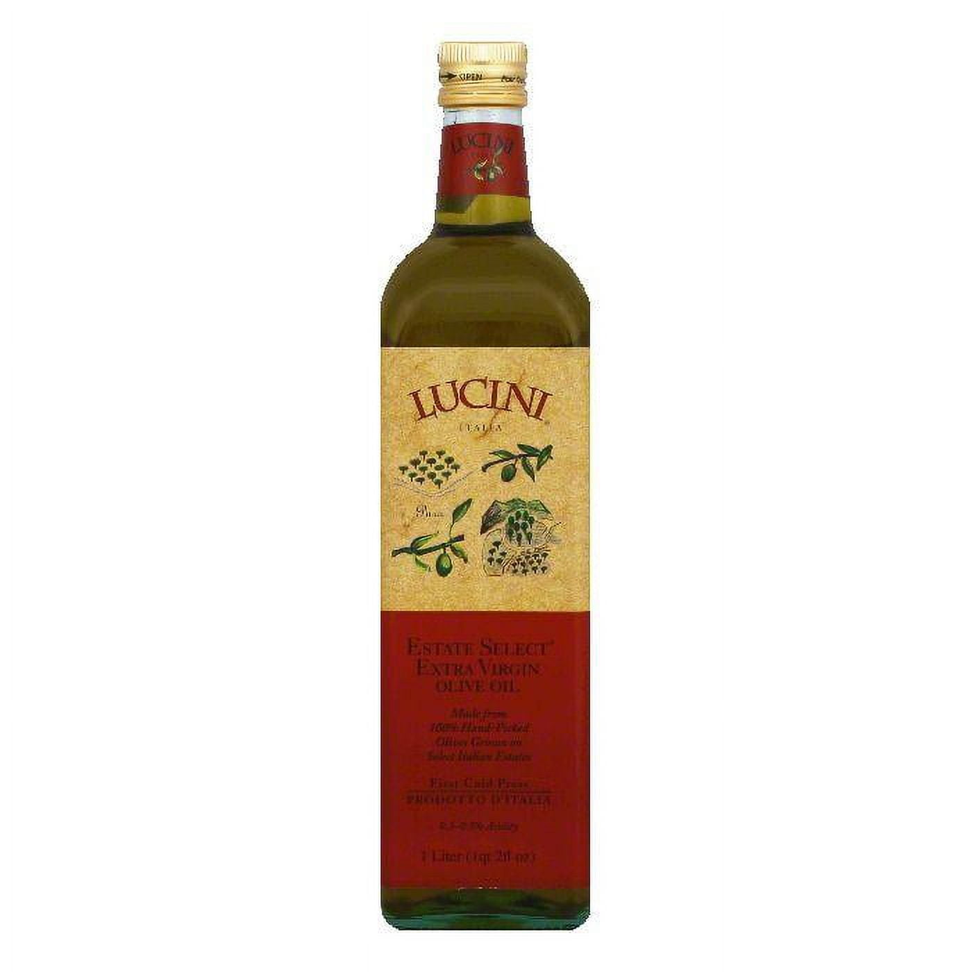 Lucini Extra Virgin Olive Oil, 33.79 OZ (Pack of 6)