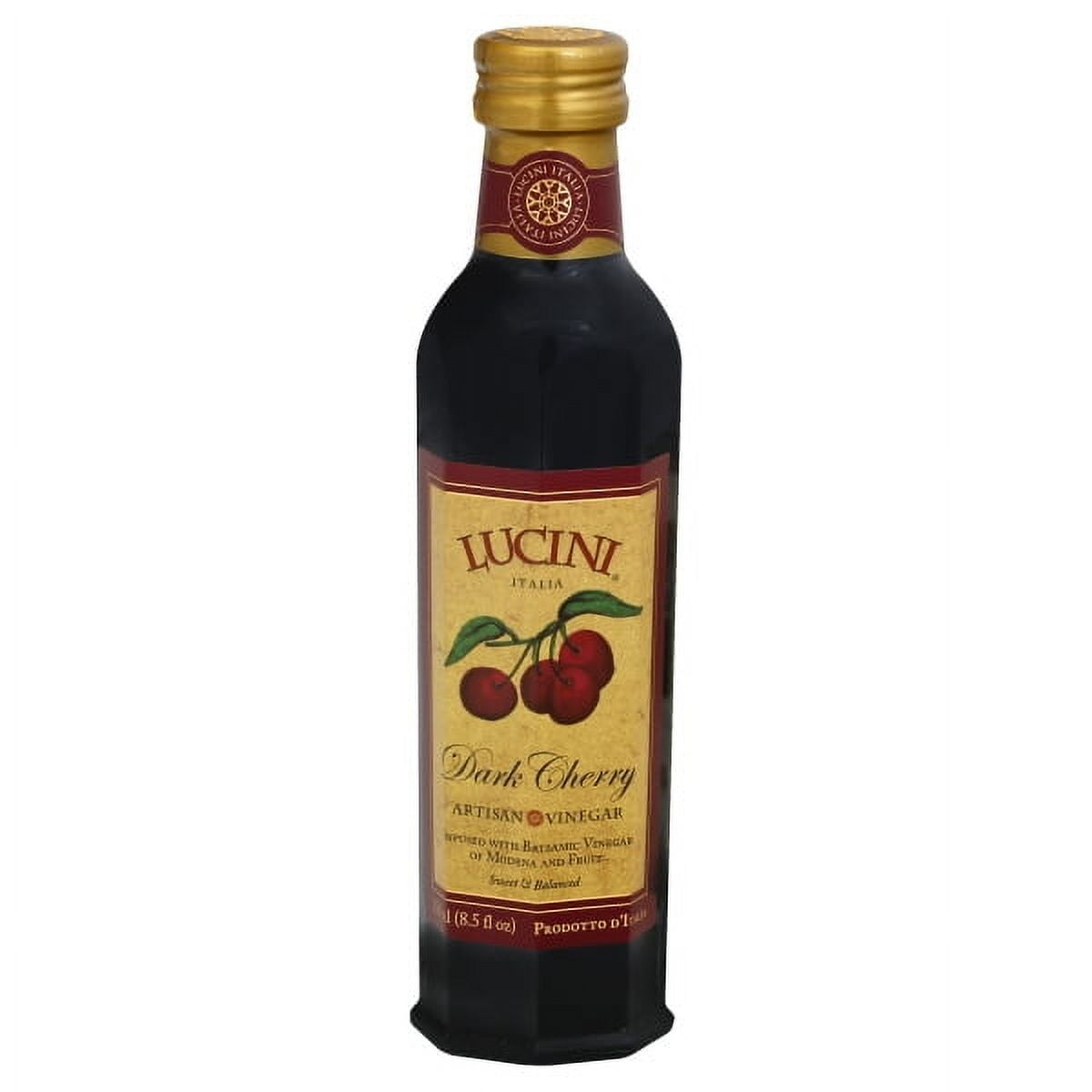Lucini Italia Dark Cherry Balsamic Artisan Vinegar, 8.5oz