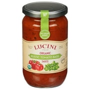 Lucini Italia Rustic Tomato Basil Tomato Sauce, 25.5 Fl Oz