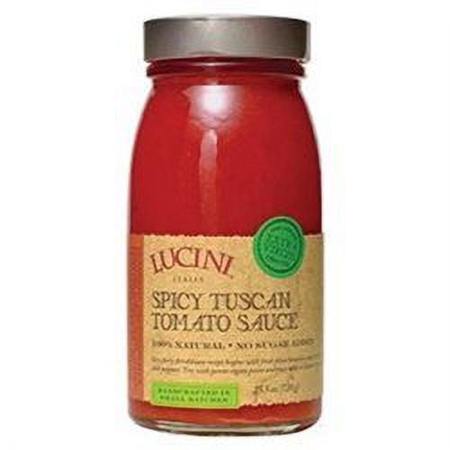 Lucini Italia Spicy Tuscan Pasta Sauce 25.5 oz. (Pack of 6) ( Value