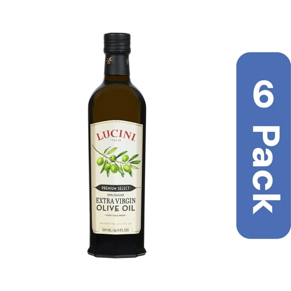 Lucini Premium Select EVOO 500 ml 17 oz (Pack Of 6)