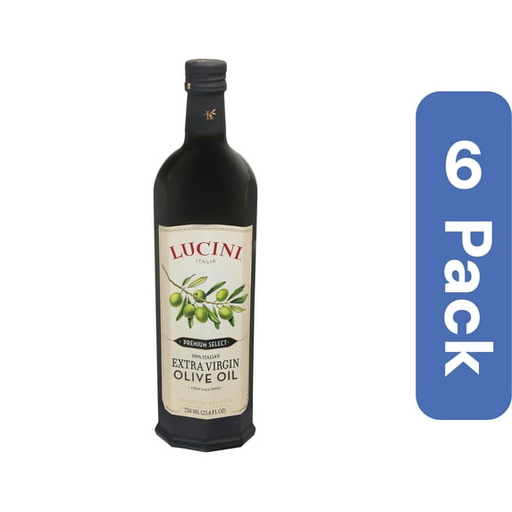 Lucini Premium Select EVOO 750 ml 25.5 oz (Pack Of 6)