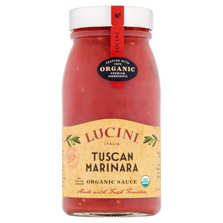 Lucini Sauce Tuscan Marinara Org,25.5 Oz (Pack Of 6)
