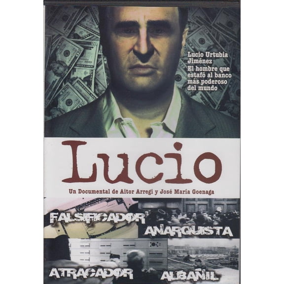 Lucio Spanish Movie DVD Directed by Aitor Arregi