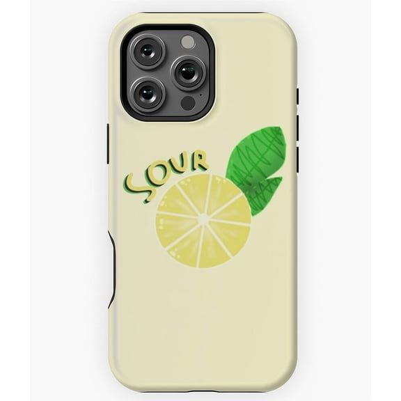 Lucious Lemon Fruit Character Phone Case for iPhone 16 15 14 13 12 11 Pro Max