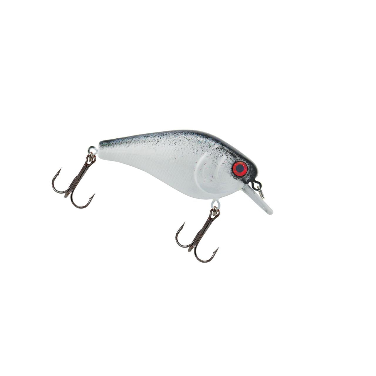Luck E Square Bill Rattling 2in #07 Green Minnow