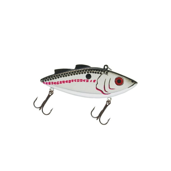 Luck E Strike All Rattler Fishing Lure, Chrome Black
