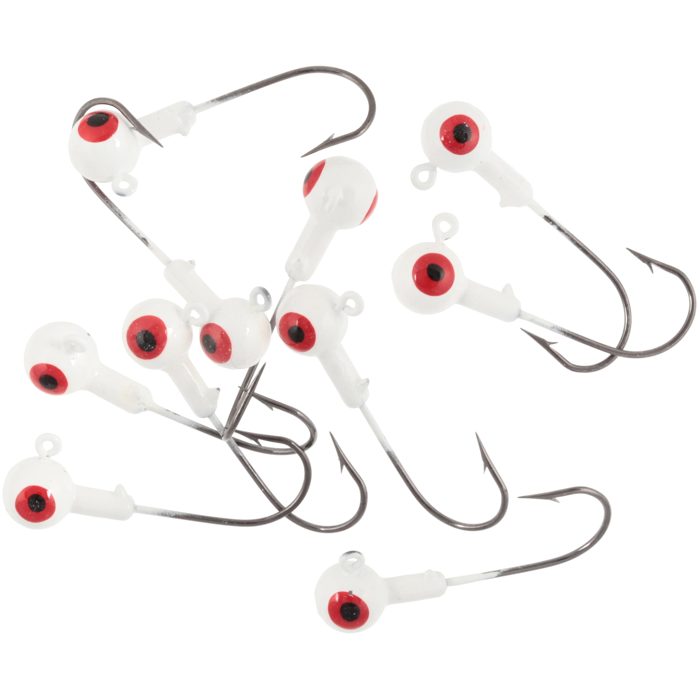 Luck E Strike - Crappie Magic Round Jighead With Spinner - 5pk