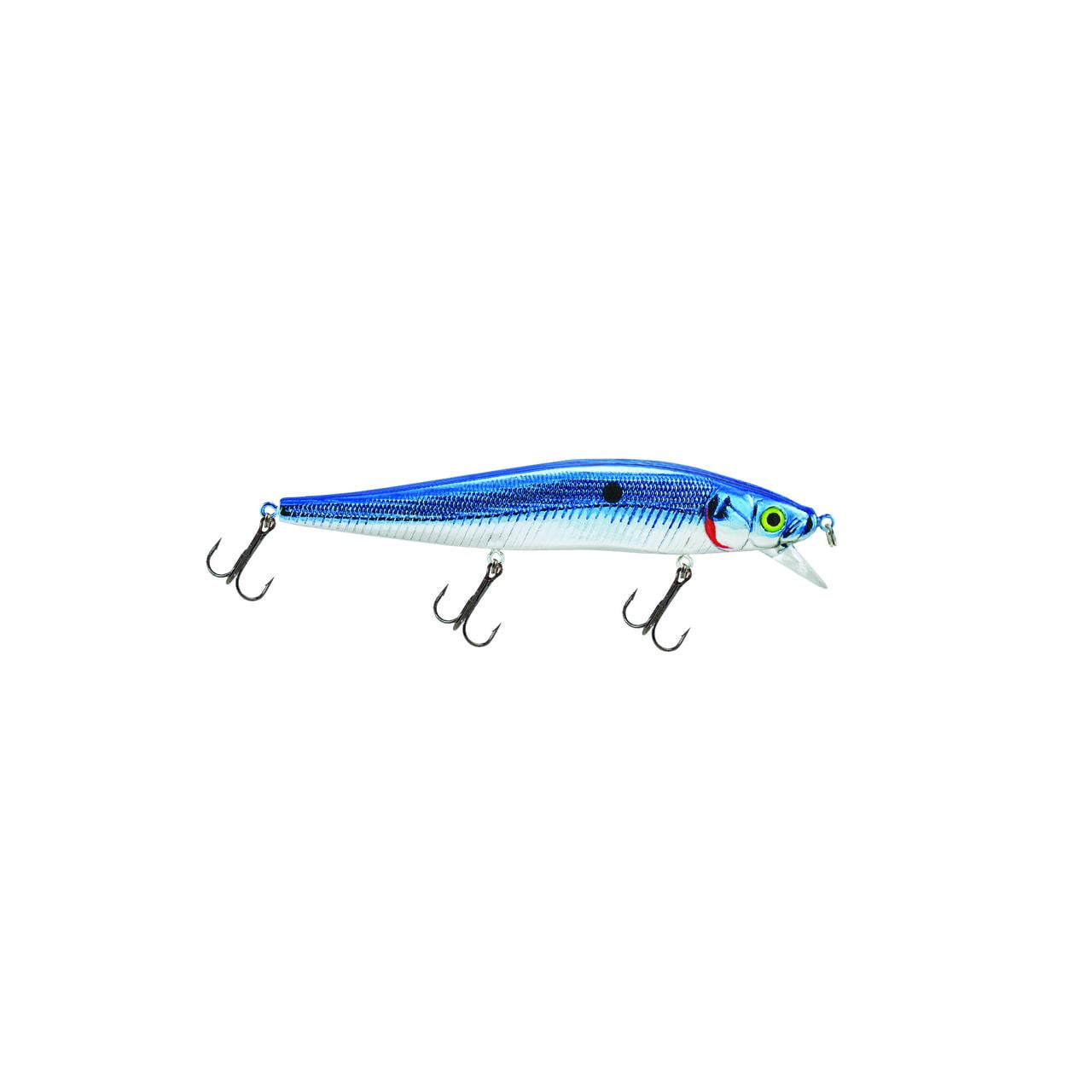 Luck E Strike Fishing Lure #45 Chrome Blue