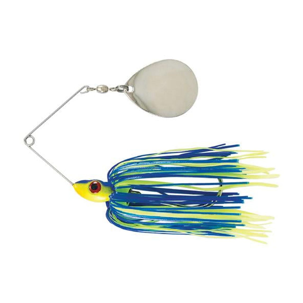 Luck-E Strike Red Man Spinnerbait 3/8OZ #31 Chartreuse Blue