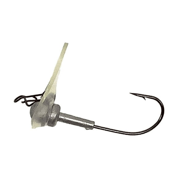 Luck E Strke Original Scrounger 0.25 In Plastic Fishing Jig Head for White Bass, 3 Count