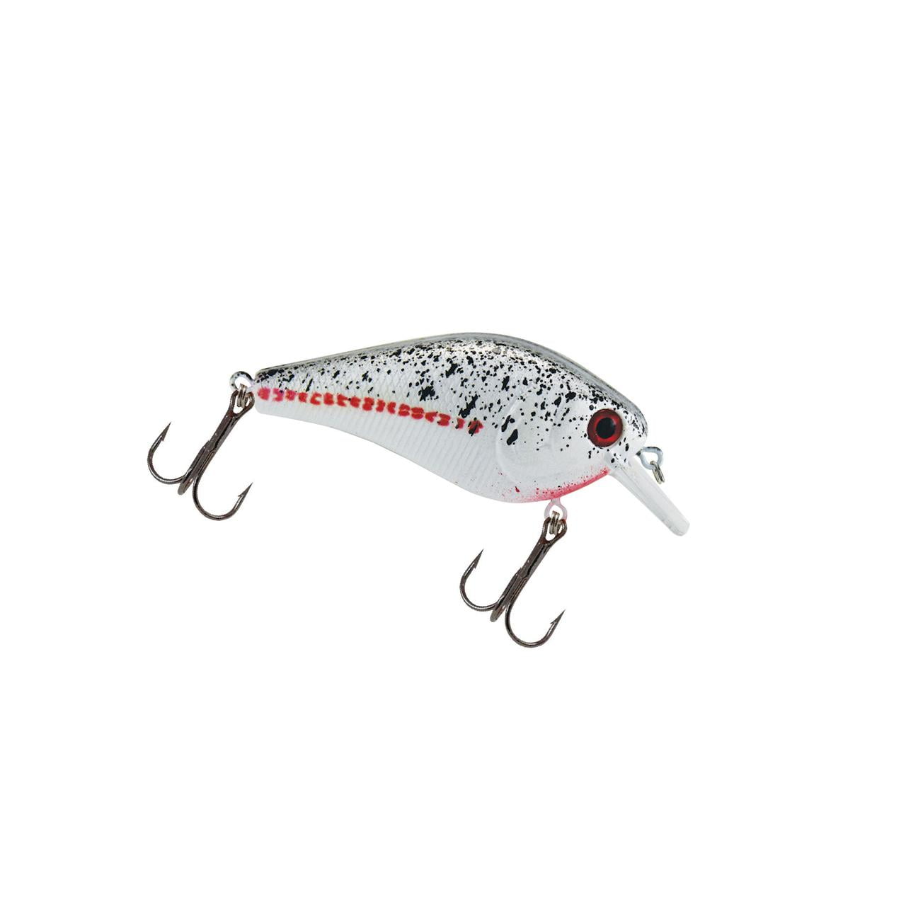 Luck E Strike Square Bill 2in #01 Spotted Shad