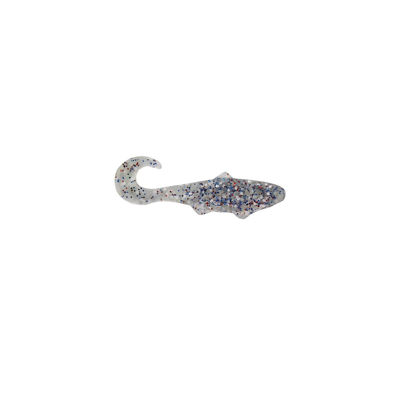 Luck E Strike Swim N Minnow 2-in Fishing Lure, Red/White/Blue