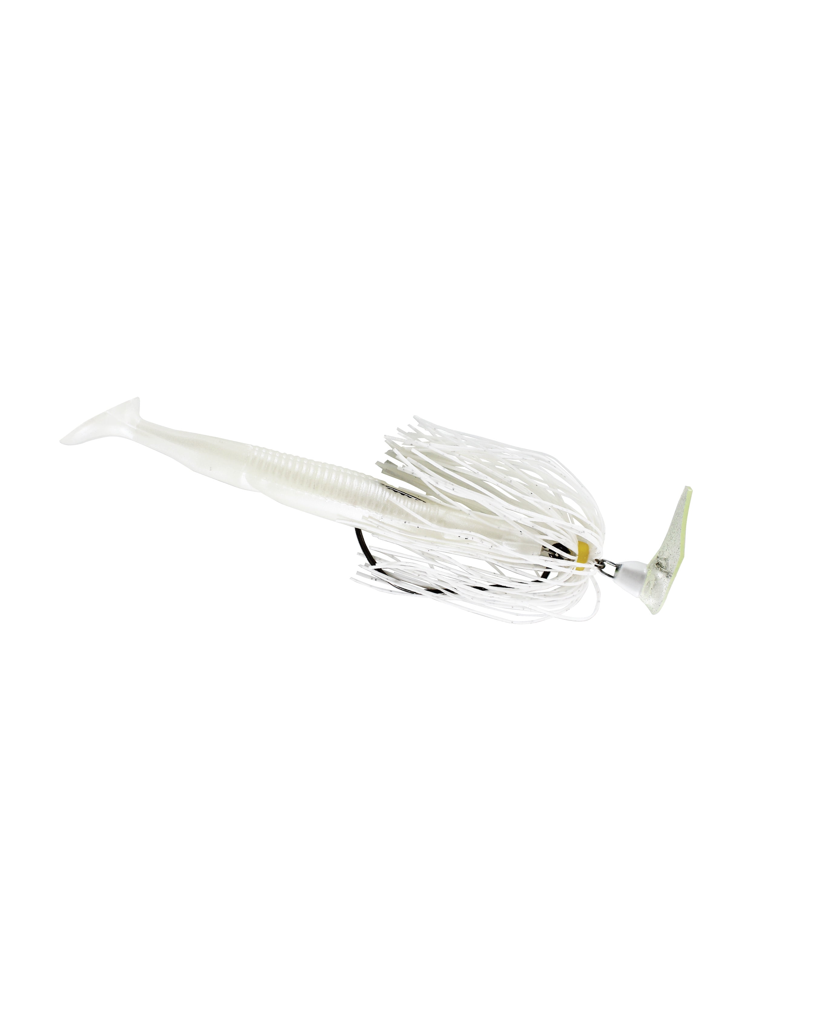 Luck E Strike Vibra Swing Fishing Lure, 1/4 oz, White