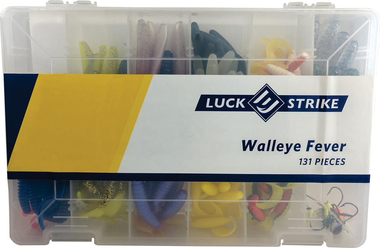 Luck E Strike Walleye Fever Kit - 131 ct