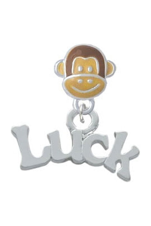 Luck - Monkey Face Charm Bead