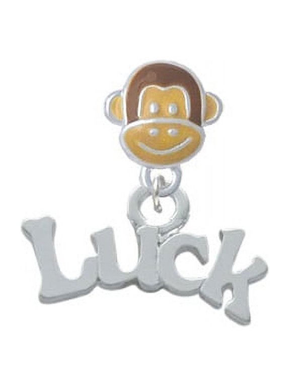 Luck - Monkey Face Charm Bead
