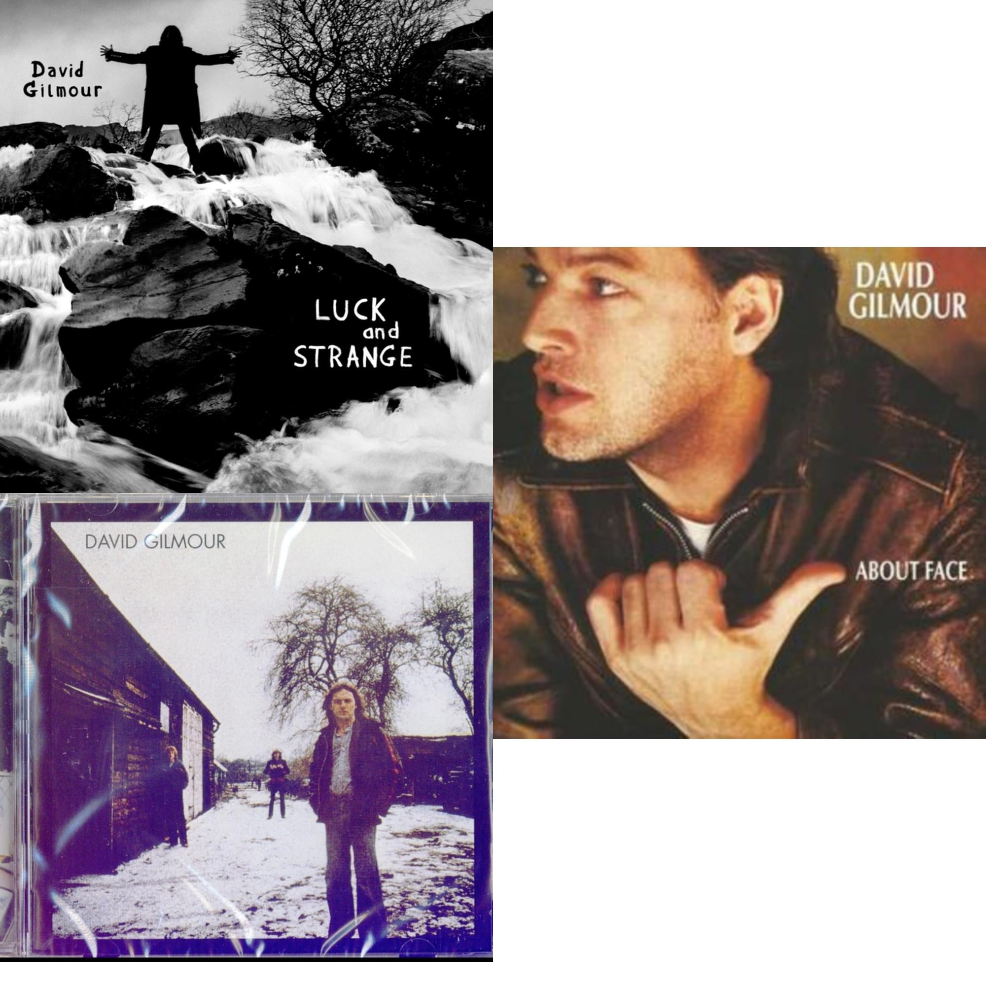 Luck & Strange & David Gilmour & About Face [CD Bundle]