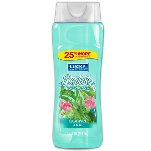 Luck Super Soft Body Wash, Green Tea, 12 Oz