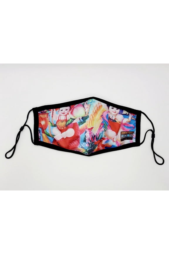 Unisex Men/Women Fashion Design 3 Layers Knitted Soft Cotton Mask Reusable / Breathable / Washable / Adjustable / Silver Ion Antibacterial