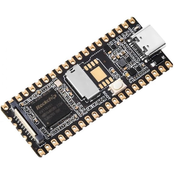 LuckFox Pico RV1103 Linux Micro Development Board ARM Cortex-A7 RISC-V MCU NPU ISP Processor for IoT AI Vision DIY Electronics SKU-25078