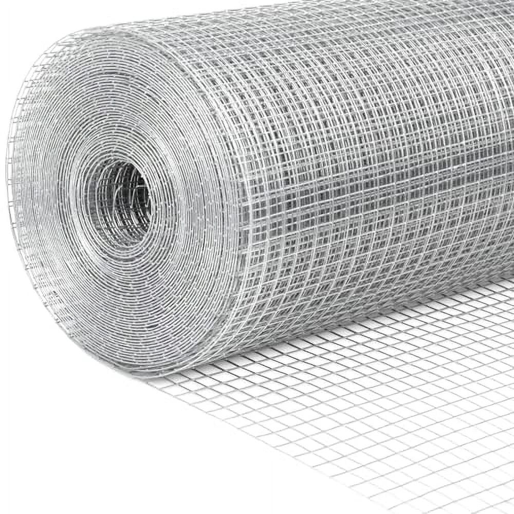 LuckIn Hardware Cloth 1/2 Inch 48 x 100ft, 19 Gauge Chicken Wire ...
