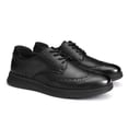 thumbnail image 1 of LuckLilac Men's Oxfords Shoes,Wingtip, Casual Business Dress Sneaker,Black, 10M, 1 of 5