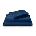 thumbnail image 1 of LuckShree Full Size 4-PC Sheet Set - 800-TC Giza Cotton 10" Deep Pockets - Mediterranean Blue Color, 1 of 5