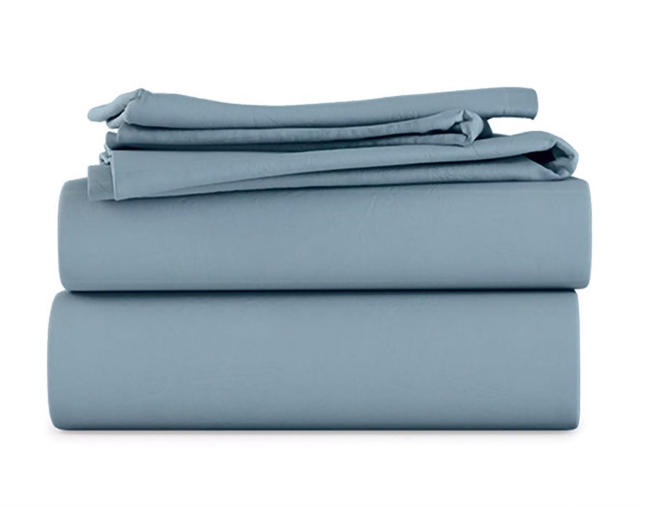 LuckShree Olympic Queen Size 4PC Sheet Set 1000TC Giza Cotton 20