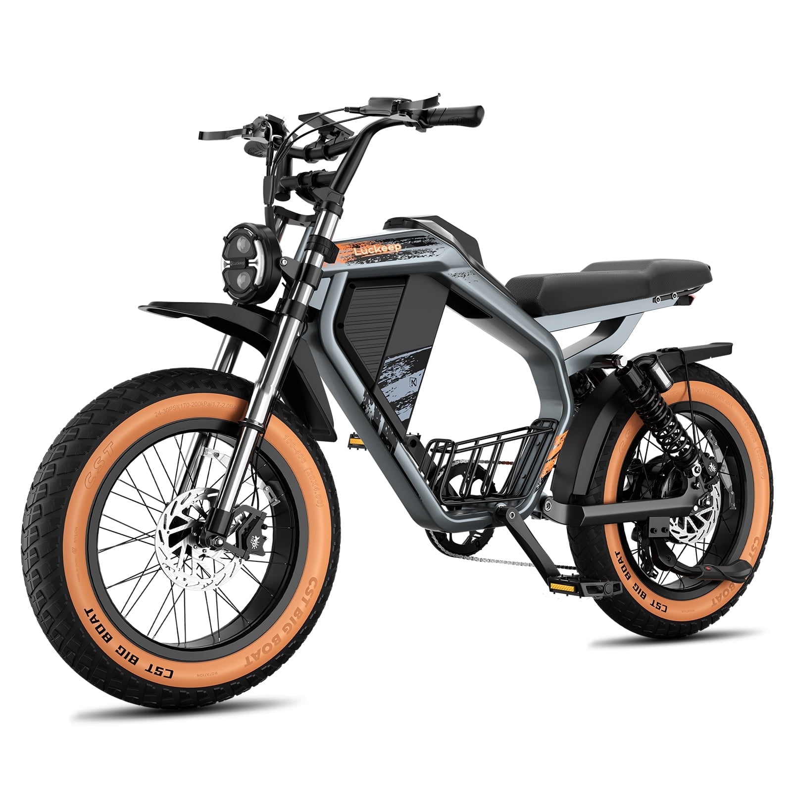 Luckeep M5 Max Electric Bike for Adults/Teen,2000W Peak Motor 37.5