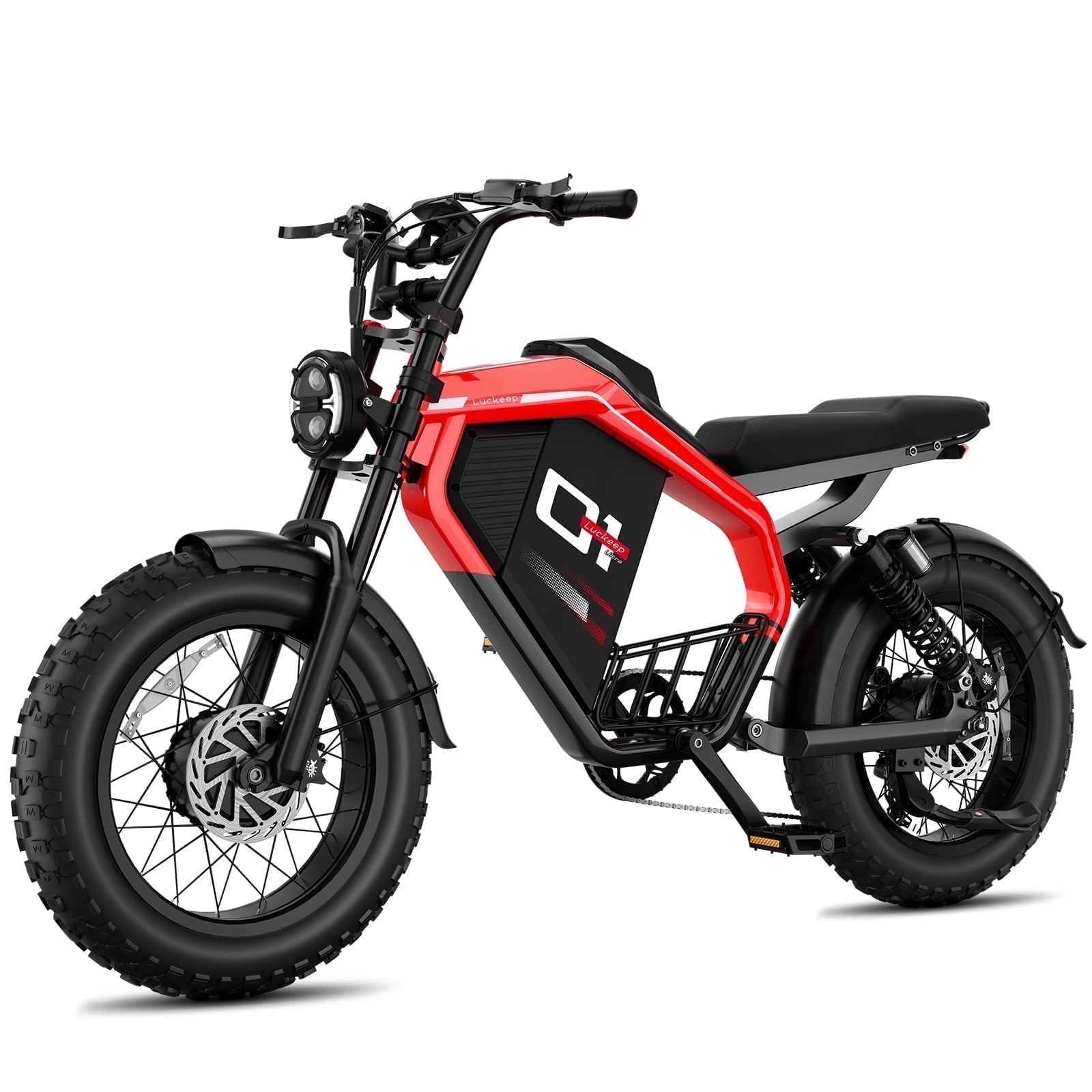 Luckeep M5 Ultra Electric Bike for Adults/Teen, 3000W Peak Dual