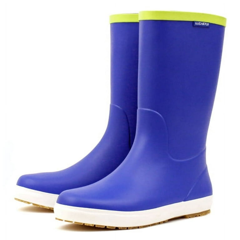 Blue kids wellies shop