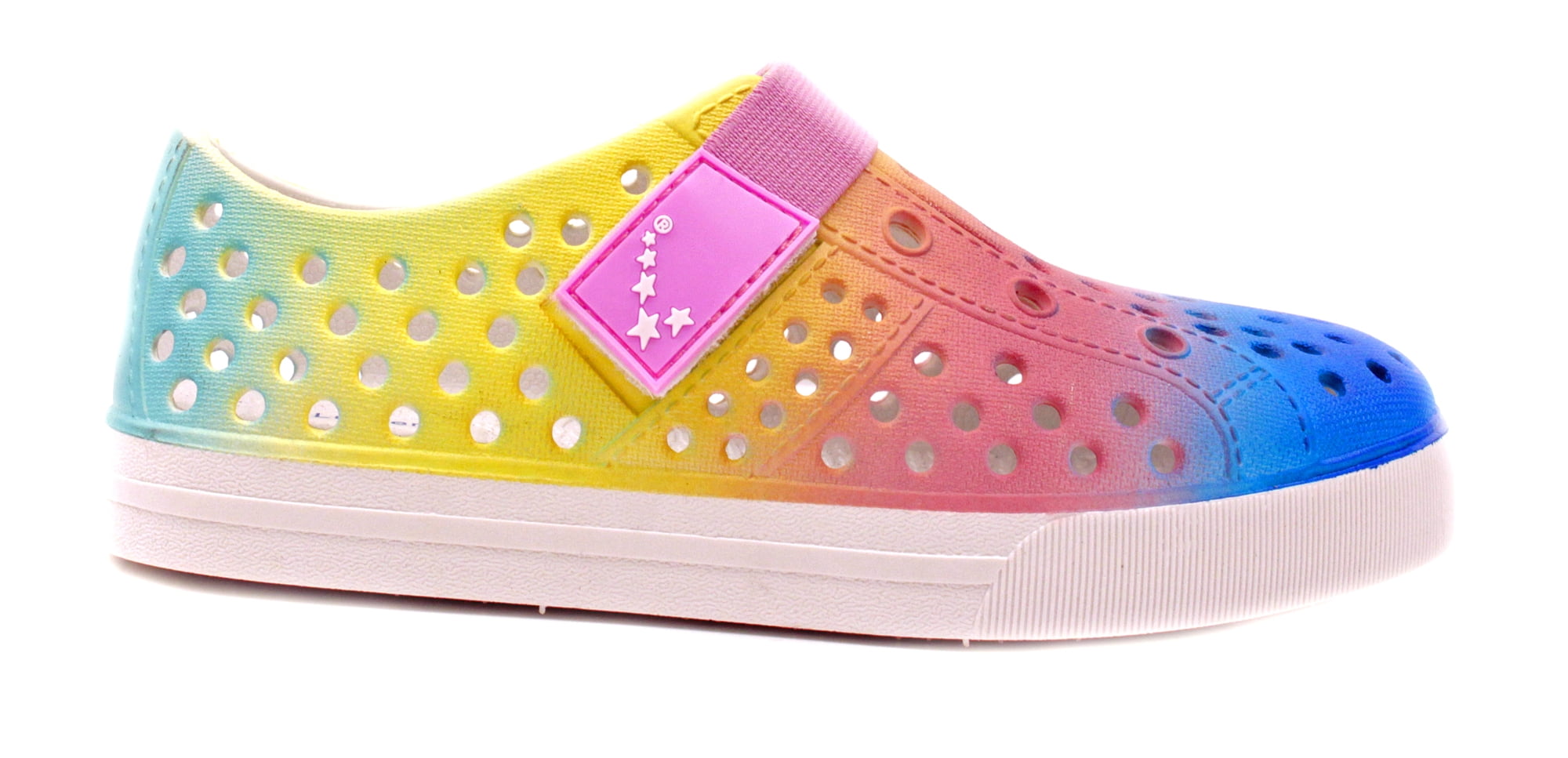 Luckers Kids Beautiful Colored Water Shoes, Color TieDye, Size Y13 M