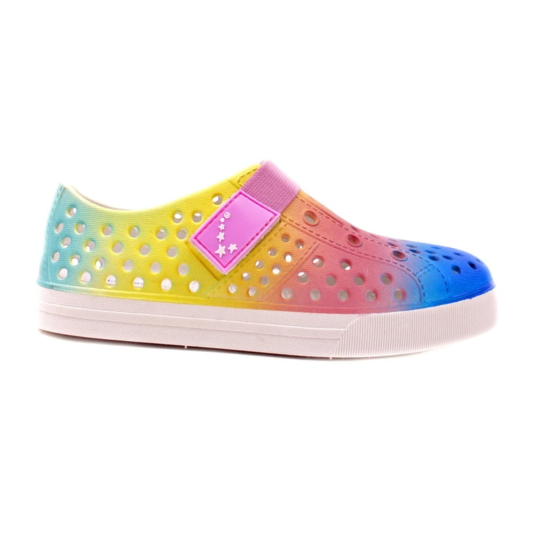 Luckers Kids Beautiful Colored Water Shoes Color Tie Dye Size Y13 M US Little Kid
