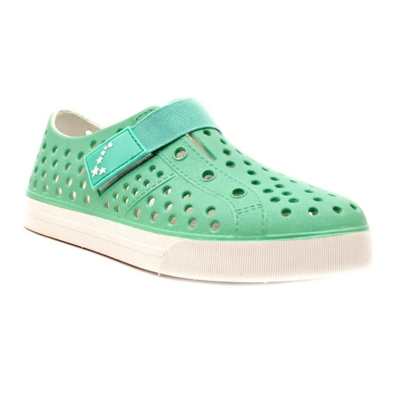 Luckers Kids Water Slip-On Sneaker, Color: Aqua Green, Size: Y13 M US Little Kid