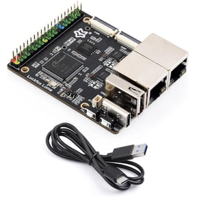 Luckfox Lume Linux Development Board, The Allwinner T153 Multi-core Heterogeneous Industrial Processor, Dual Gigabit Ethernet Ports, Built-in 128MB DDR3 Memory and 256MB Flash Storage