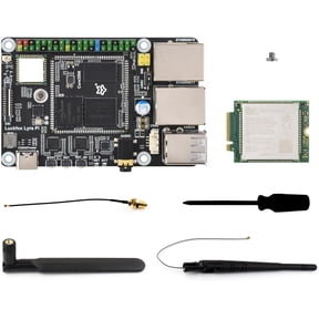 Luckfox Lyra Pi Linux Micro Dev Board, Luckfox Core3506 Core Board, Integrates Triple-core ARM Cortex-A7 and ARM Cortex-M0 Processors, with 8GB eMMC, with Wireless, Including 4G Module