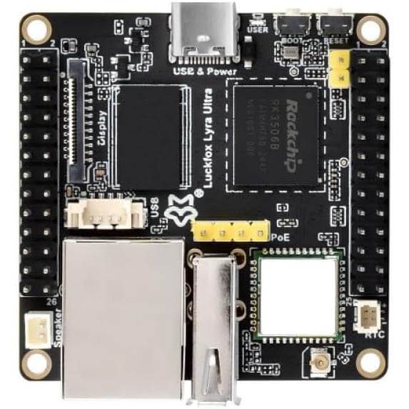 Luckfox Lyra Ultra RK3506B Linux Micro Development Board 8GB eMMC ARM ...