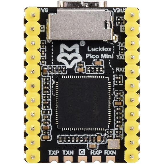 Luckfox Pico Mini RV1103 Linux Micro Development Board, Integrates ARM Cortex-A7/RISC-V MCU/NPU/ISP Processors with Flash, with Pre-soldered Header