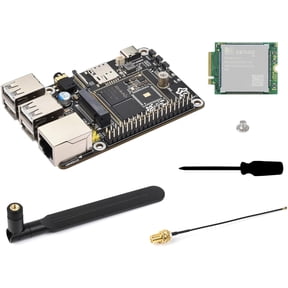 Luckfox Pico Pi Linux Micro Dev Board,Core1106, 8GB eMMC, Intelligent Encoding Support, Built-in ISP3.2, Up to 5MP Image Processing, with 4G Module, RV1106G2