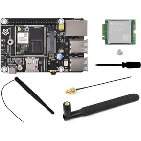 Luckfox Pico Pi Linux Micro Dev Board, Core1106, 8GB eMMC, Intelligent Encoding Support, Built-in ISP3.2, Up to 5MP Image Processing, with 4G Module and Wireless, RV1106G3