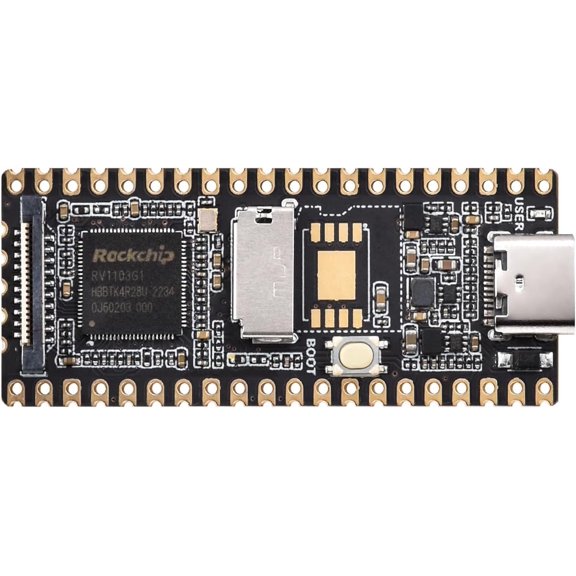 Luckfox Pico RV1103 Linux Micro Development Board, Integrates ARM Cortex-A7/RISC-V MCU/NPU/ISP Processors