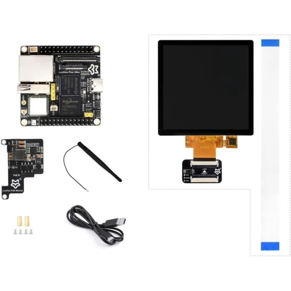 Luckfox Pico Ultra RV1106 Linux Micro Development Board ARM Cortex A7 RISC V MCU NPU ISP Processor for IoT DIY Electronics SKU-27868