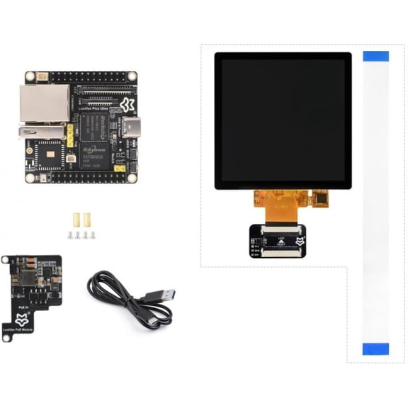 Luckfox Pico Ultra RV1106 Linux Micro Development Board ARM Cortex-A7 RISC-V MCU NPU ISP Processor for IoT DIY Maker Electronics Kit SKU-27872