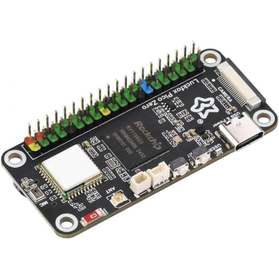 Luckfox Pico Zero Linux Micro Development Board with 1 Tops NPU, 8GB eMMC, Wi-Fi 6 & Bluetooth 5.2 for IoT, DIY, and Open Source Projects SKU-32111