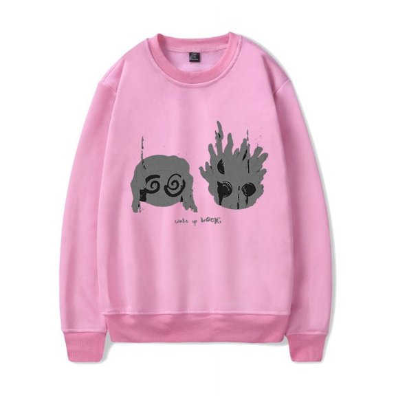 Lucki Awaken Crew Neck Sweatshirt Merch Popular Print Unisex Trendy Casual Sweatshirt