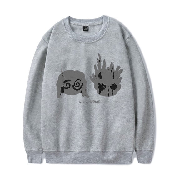 Lucki Awaken Crew Neck Sweatshirt Merch Popular Print Unisex Trendy Casual Sweatshirt