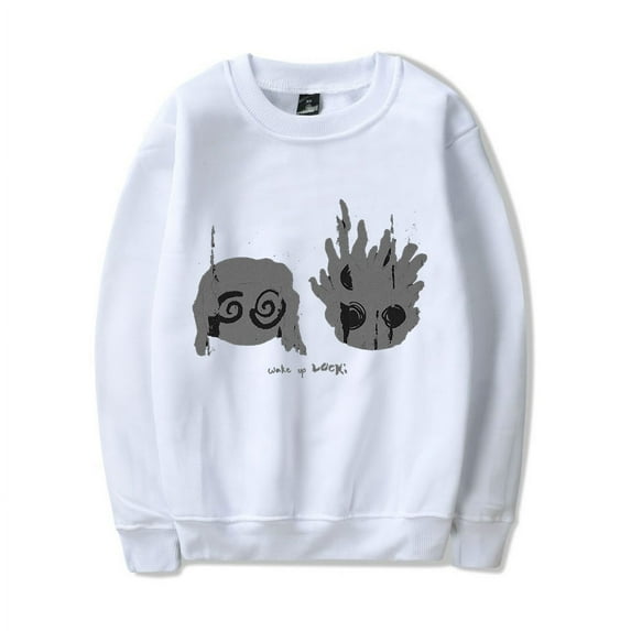 Lucki Awaken Crew Neck Sweatshirt Merch Popular Print Unisex Trendy Casual Sweatshirt